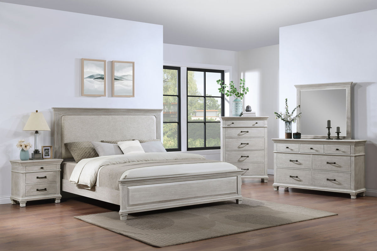 Silver Sands - 6/0 Western King Panel Side Rails - Gray