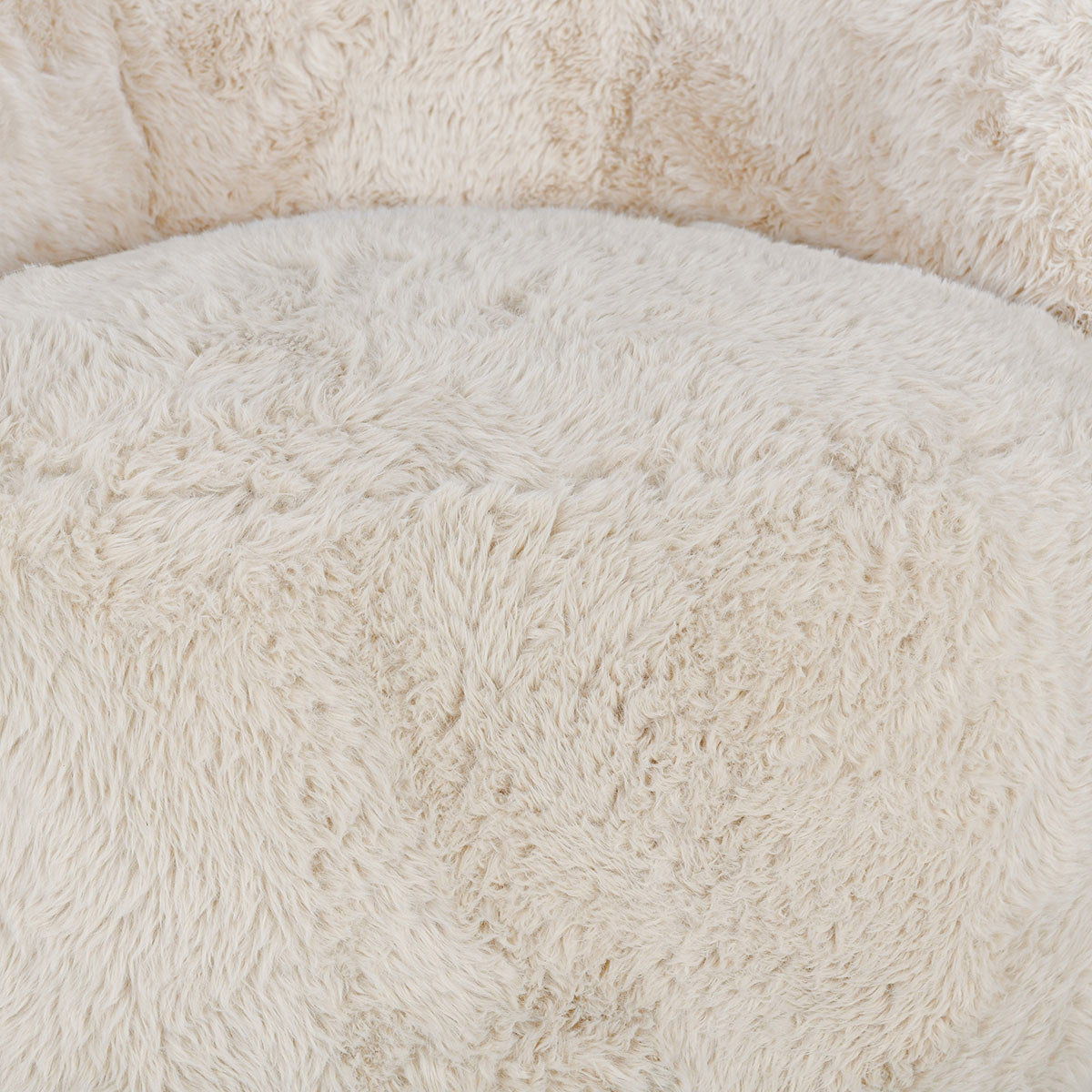 Adley - Plush Swivel Chair - Sand