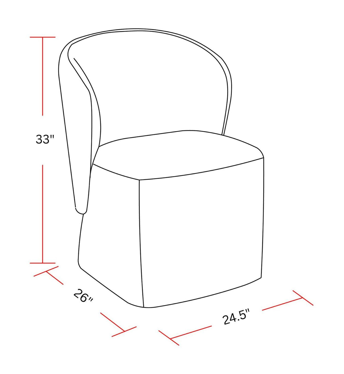 Bongo - Fabric Dining Chair (Set of 2)