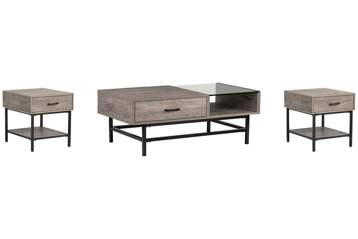 Fenwick - Rectangular Lift Top Cocktail Table Set