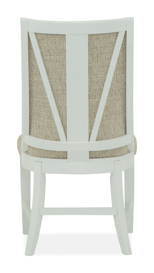 Heron Cove - Upholstered Host Side Chair (Set of 2) - Chalk White