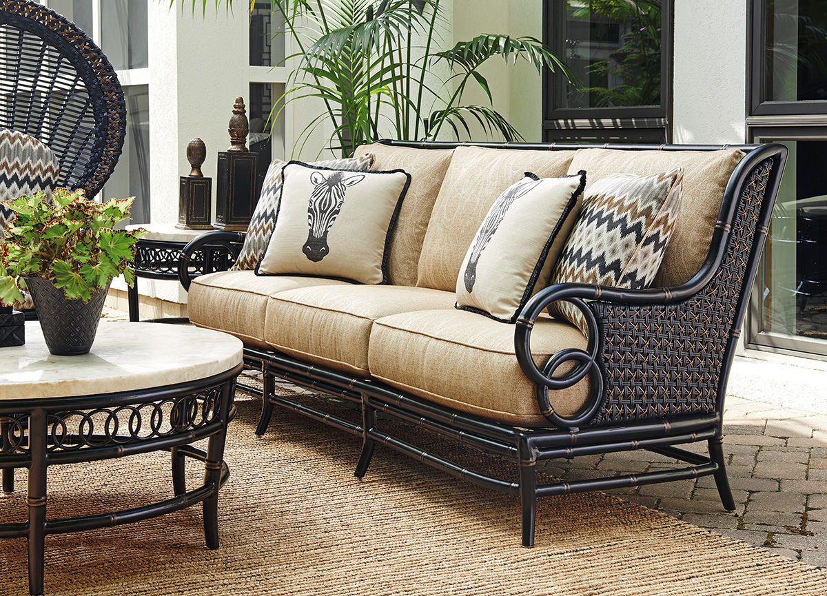Marimba - Sofa - Dark Brown / Light Brown