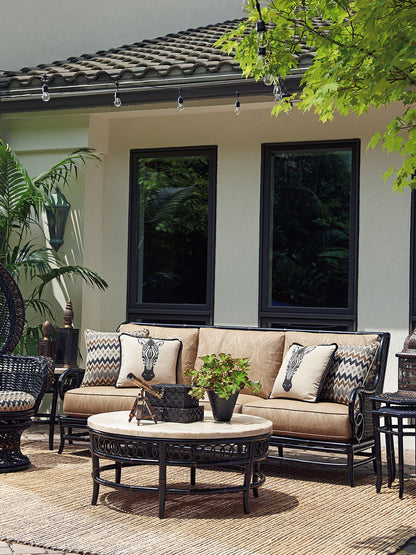Marimba - Sofa - Dark Brown / Light Brown