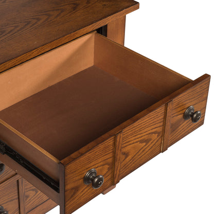 Grandpas Cabin - Nightstand - Aged Oak