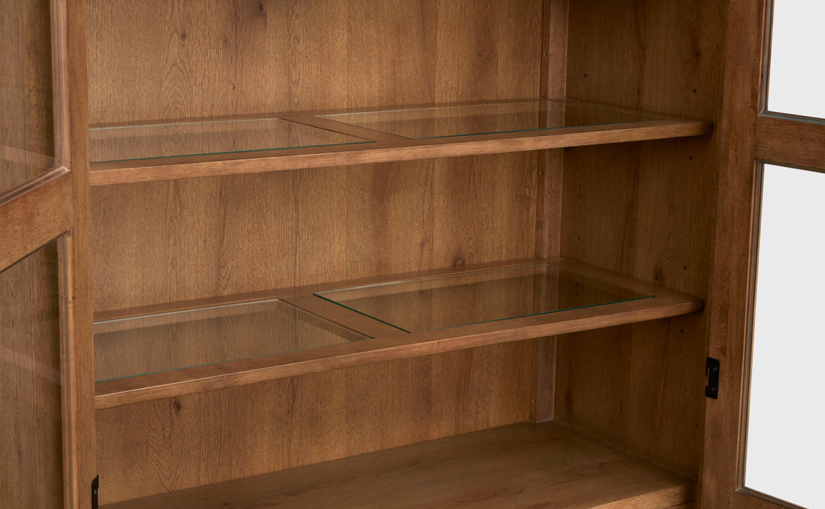 Woodward - Display Cabinet - Dark Clove