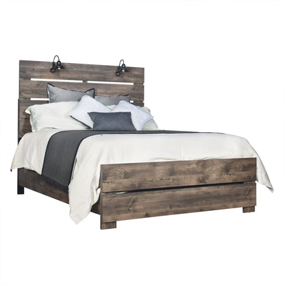 Misty Lodge - 6/6-5/0 King/Queen Side Rails - Greige