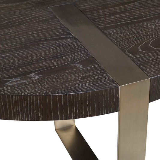 Converge - Round Coffee Table - Black