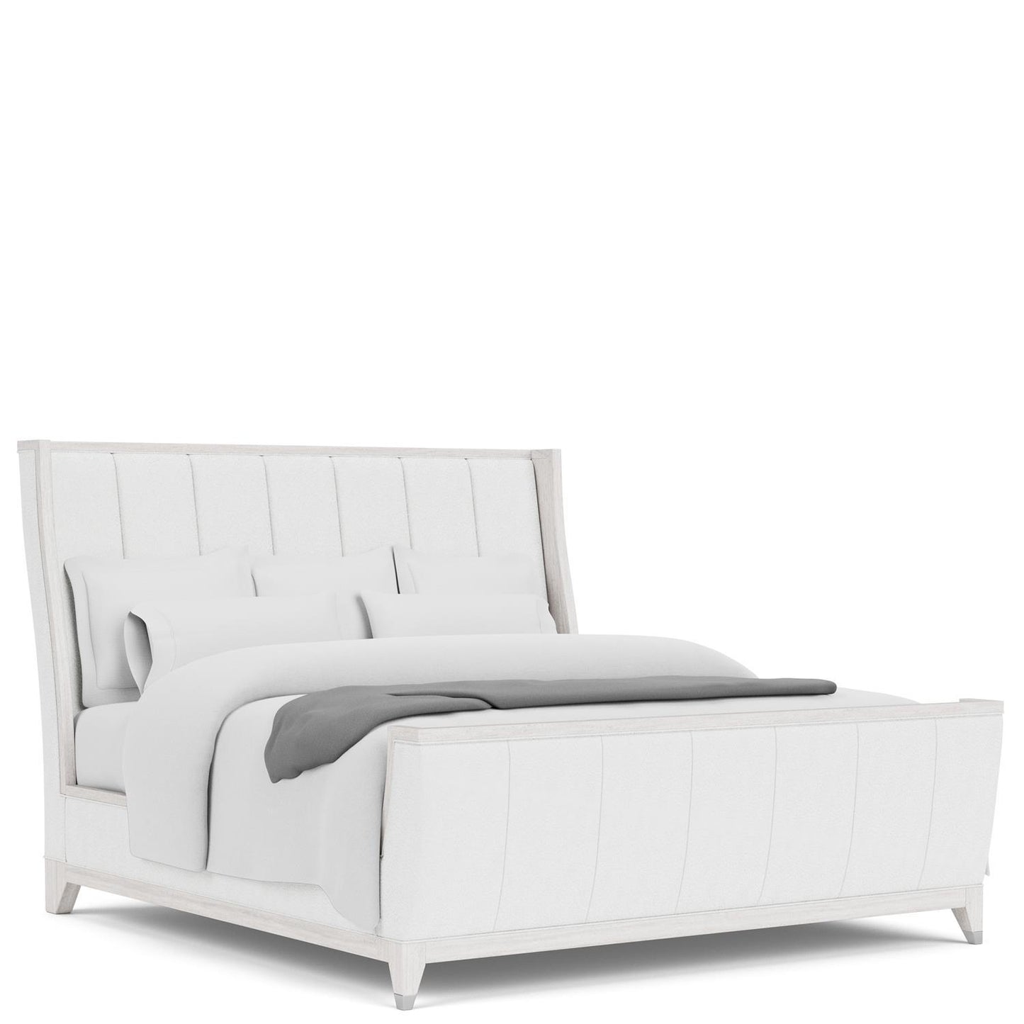 Hepburn - King Upholstered Footboard - White