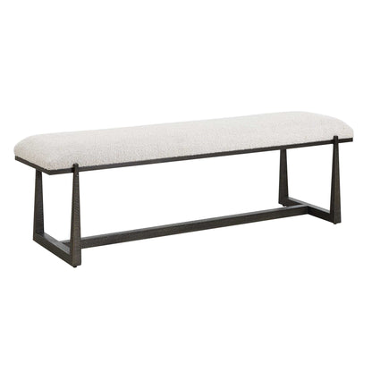 Midas - Long Bench - Black / White