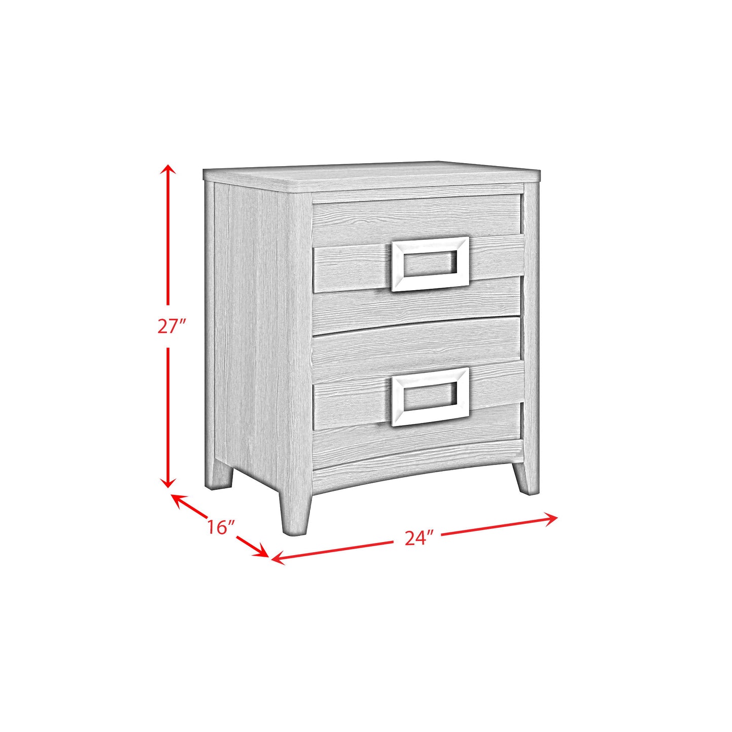 Tobias - Bedroom Set With LED
