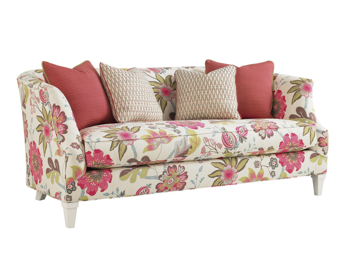 Ivory Key - Swan Island Sofa - White
