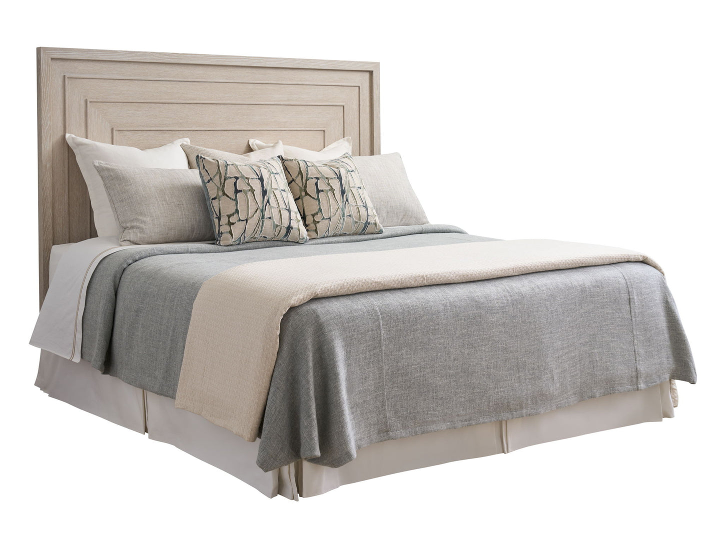 Copacabana - Las Brisas King Headboard 6/6 - Dark Gray
