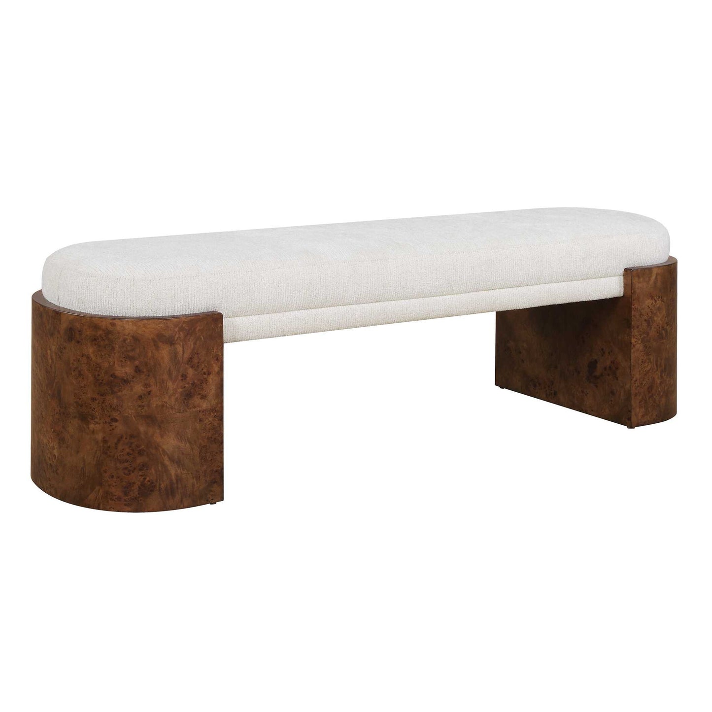 Thorian - Bench - Brown / Off-White