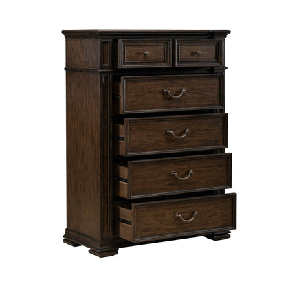 Providence Park - 6 Drawer Chest - Chateau Brown