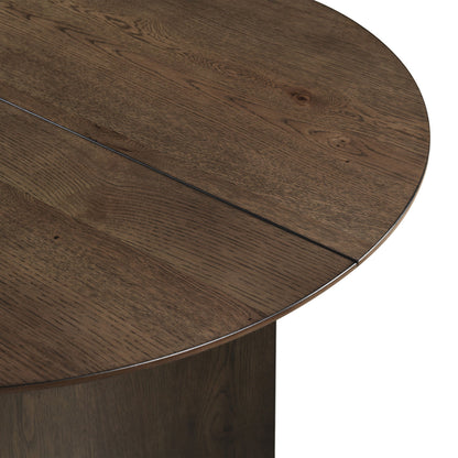 Kody - Oval Dining Table Base - Dark Walnut