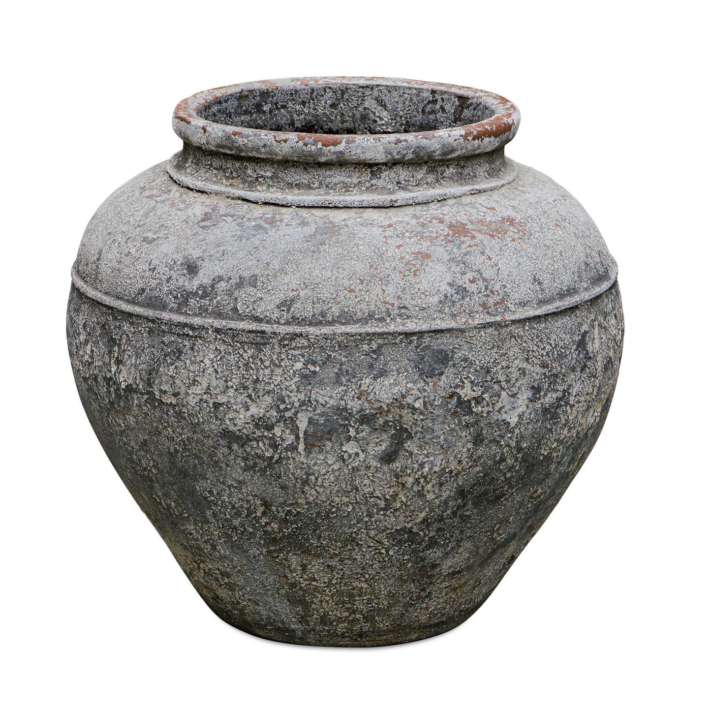 Echoes Of Time - Concrete Outdoor Planter - Dark Gray