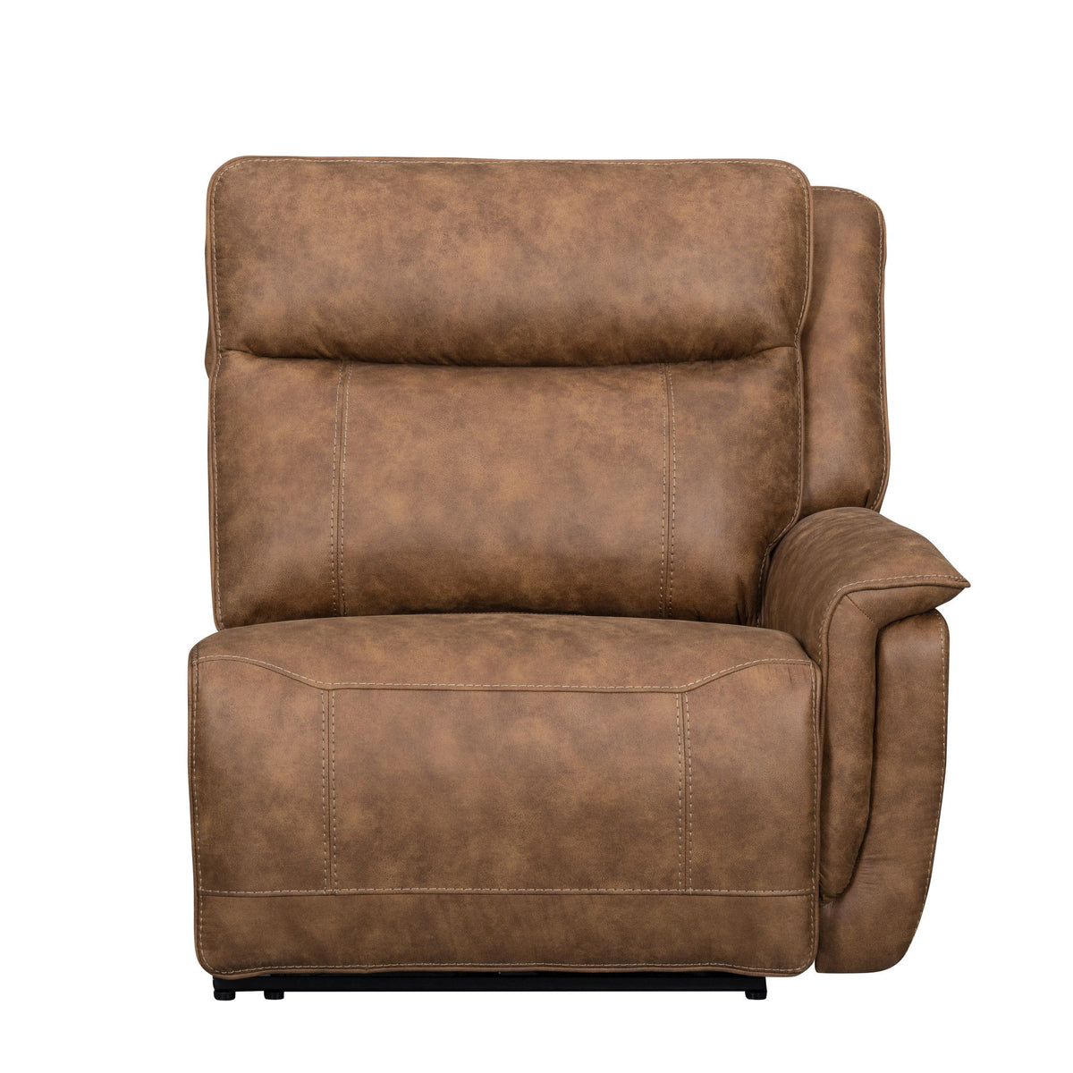 Kyra - RAF Recliner With Power Headrest, Footrest, Massage, Heat - Saddle