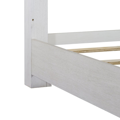 Mirage - Panel Bed Rails - Wirebrushed White