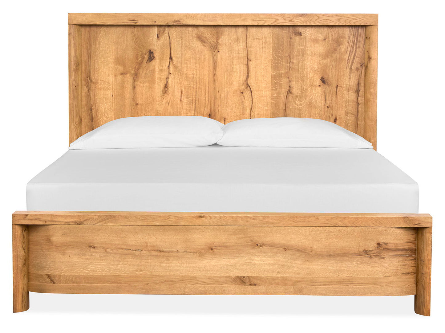 Laramie - California King Panel Bed Rails - Honey Wheat