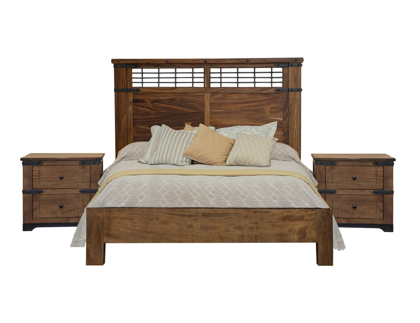 Parota - Queen Headboard - Cinnamon Brown