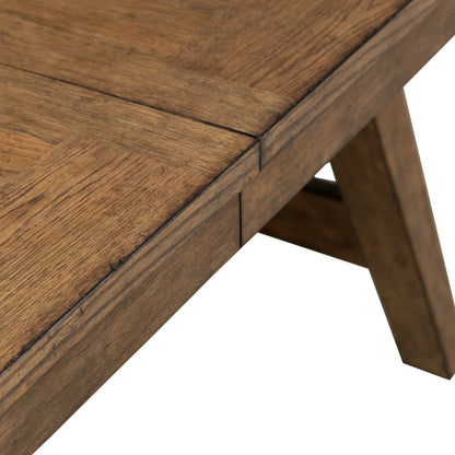 Carolina Park - Trestle Table - Amber Brown