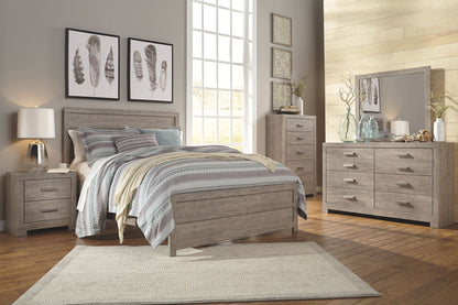 Culverbach - Two Drawer Night Stand - Gray