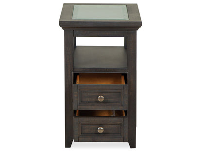 Westley Falls - Chairside End Table - Graphite