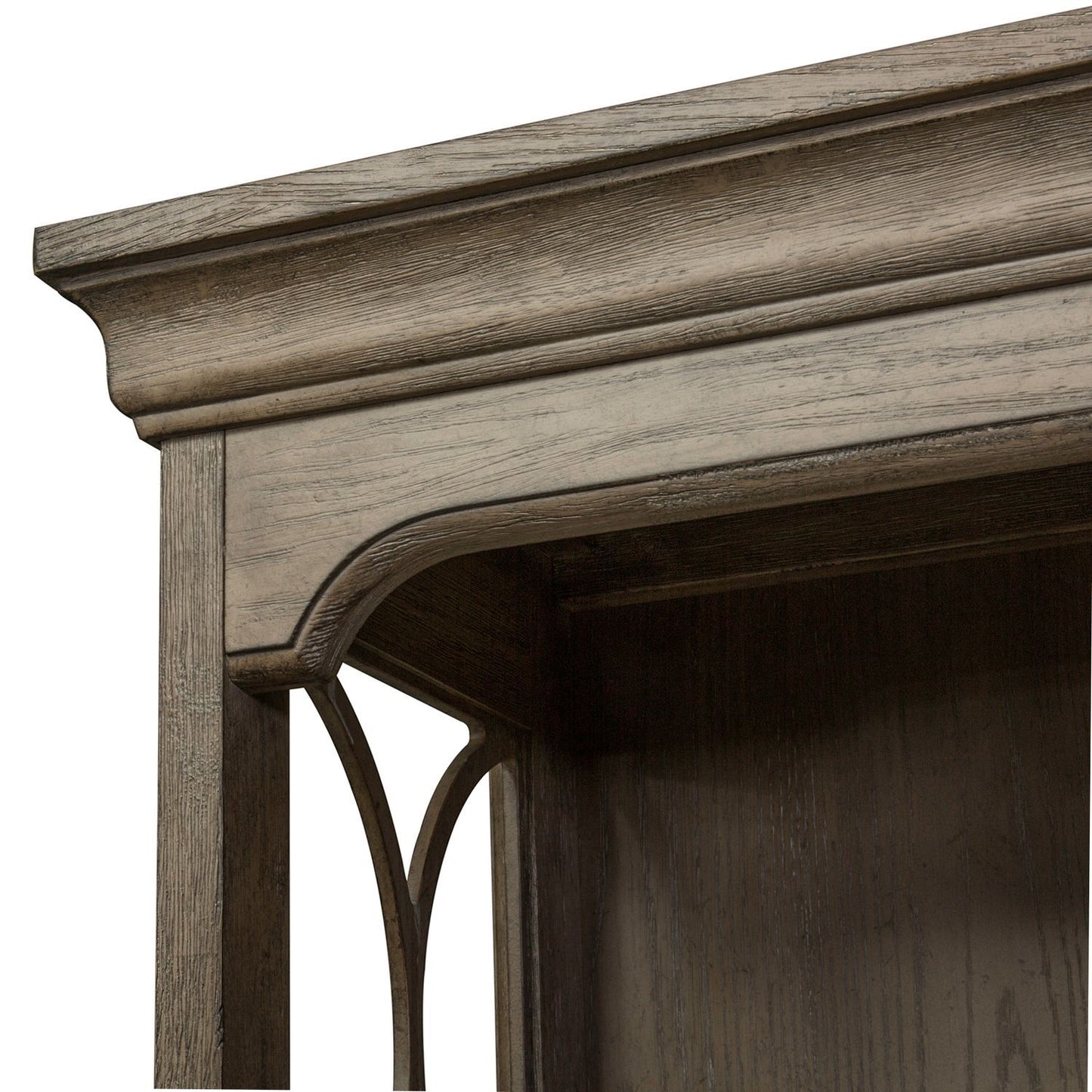 Simply Elegant - Credenza & Hutch - Heathered Taupe