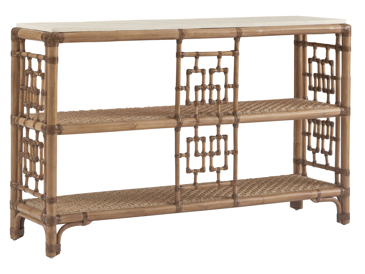 Key Biscayne - Sailfish Console Table - Light Brown