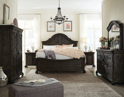 Bellamy - Complete Shaped Panel Bed