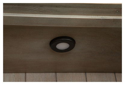 Calistoga - Rustic Entertainment Wall - Dovetail Gray