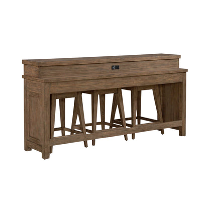 Pinebrook Ridge - 4 Piece Set - Weathered Toffee
