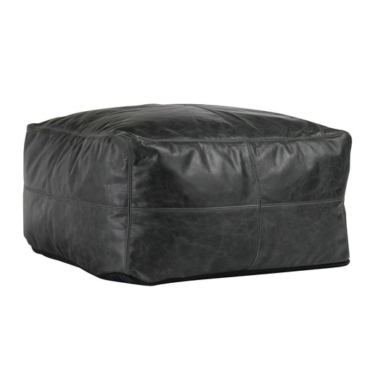 Kona - Leather Pouf