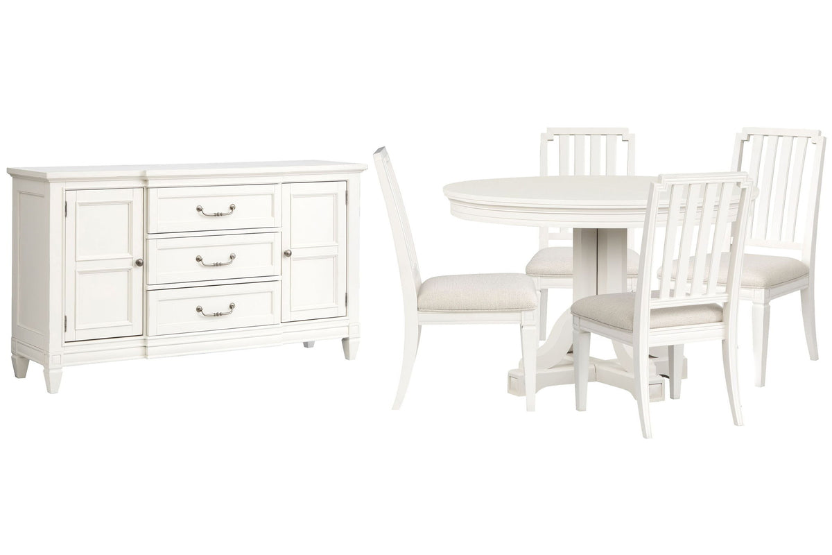 Willowbrook - Extendable 48" Round Dining Table Set