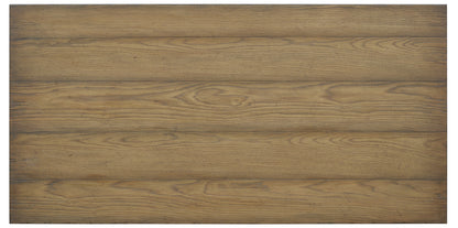 Melange - Architectural Writing Desk - Light Brown