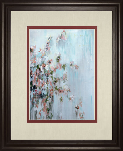 Wilting Away By Macy Cole - Framed Print Wall Art - Gray