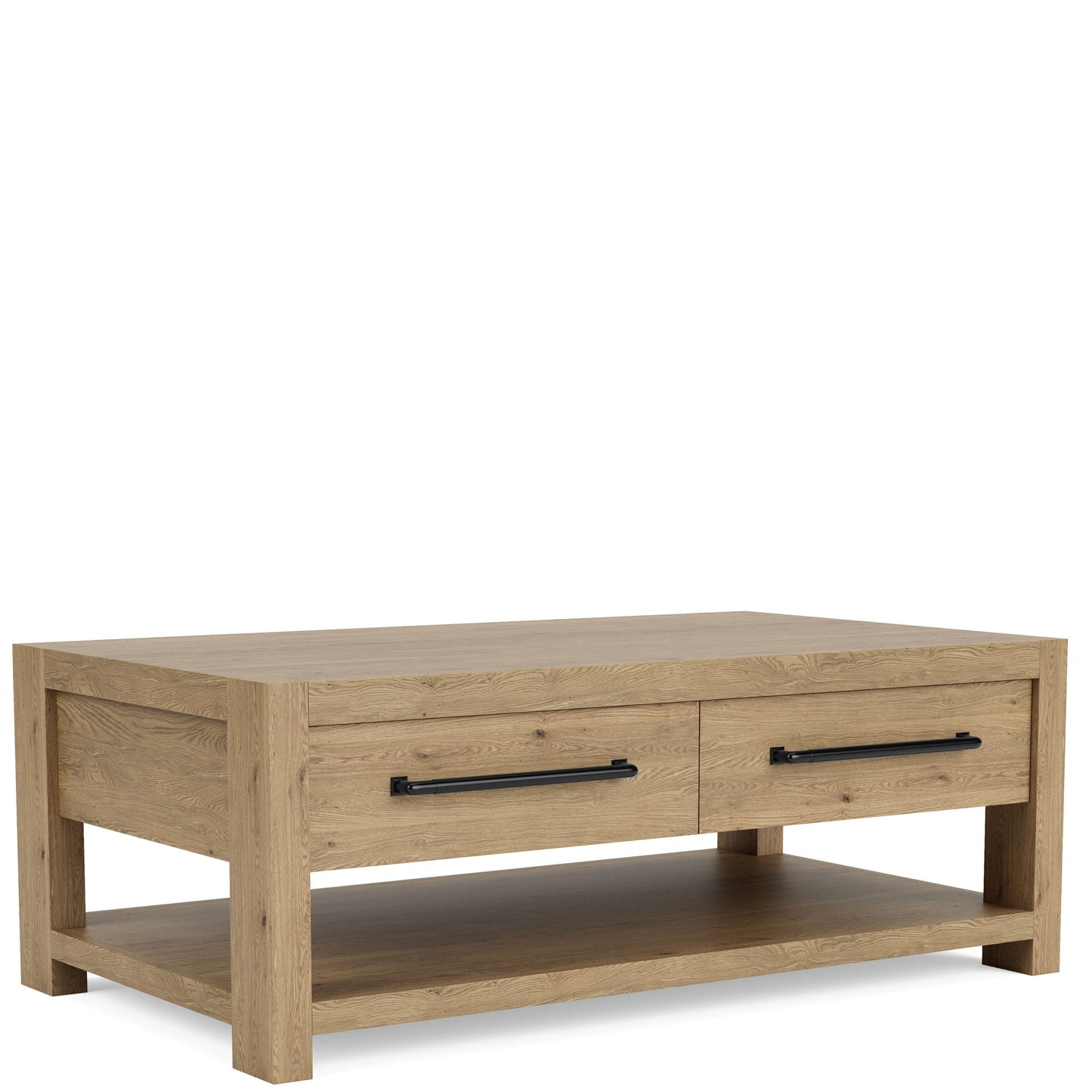 Davie - Rectangular Cocktail Table - Light Brown
