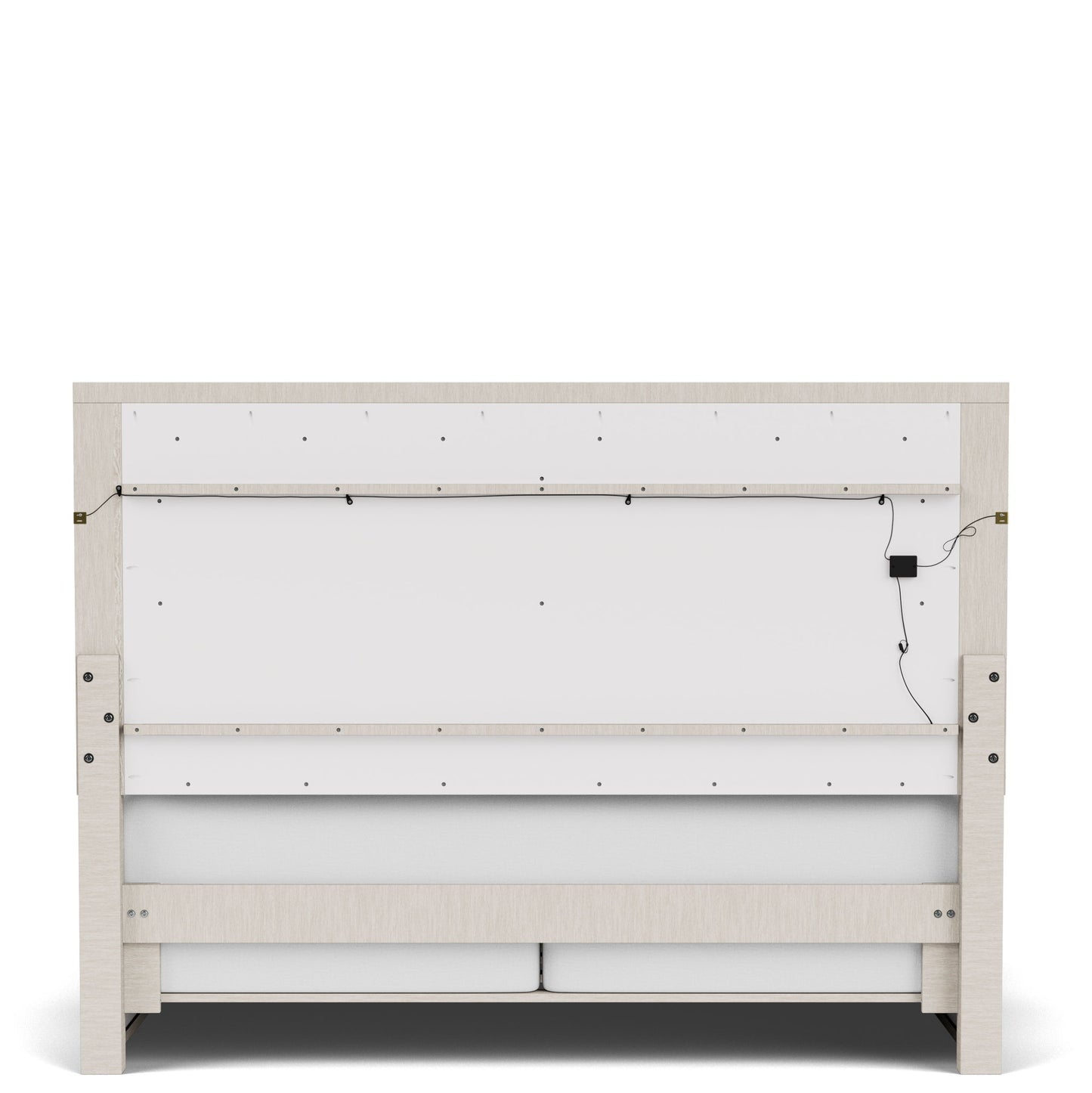Alexis - King Storage Footboard - Latte Essence