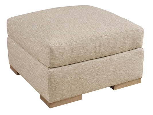 Barclay Butera Upholstery - Shaws Cove Bumper Ottoman - Beige