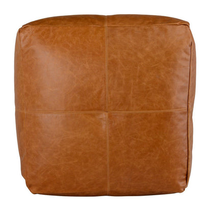 Kona - Leather Pouf