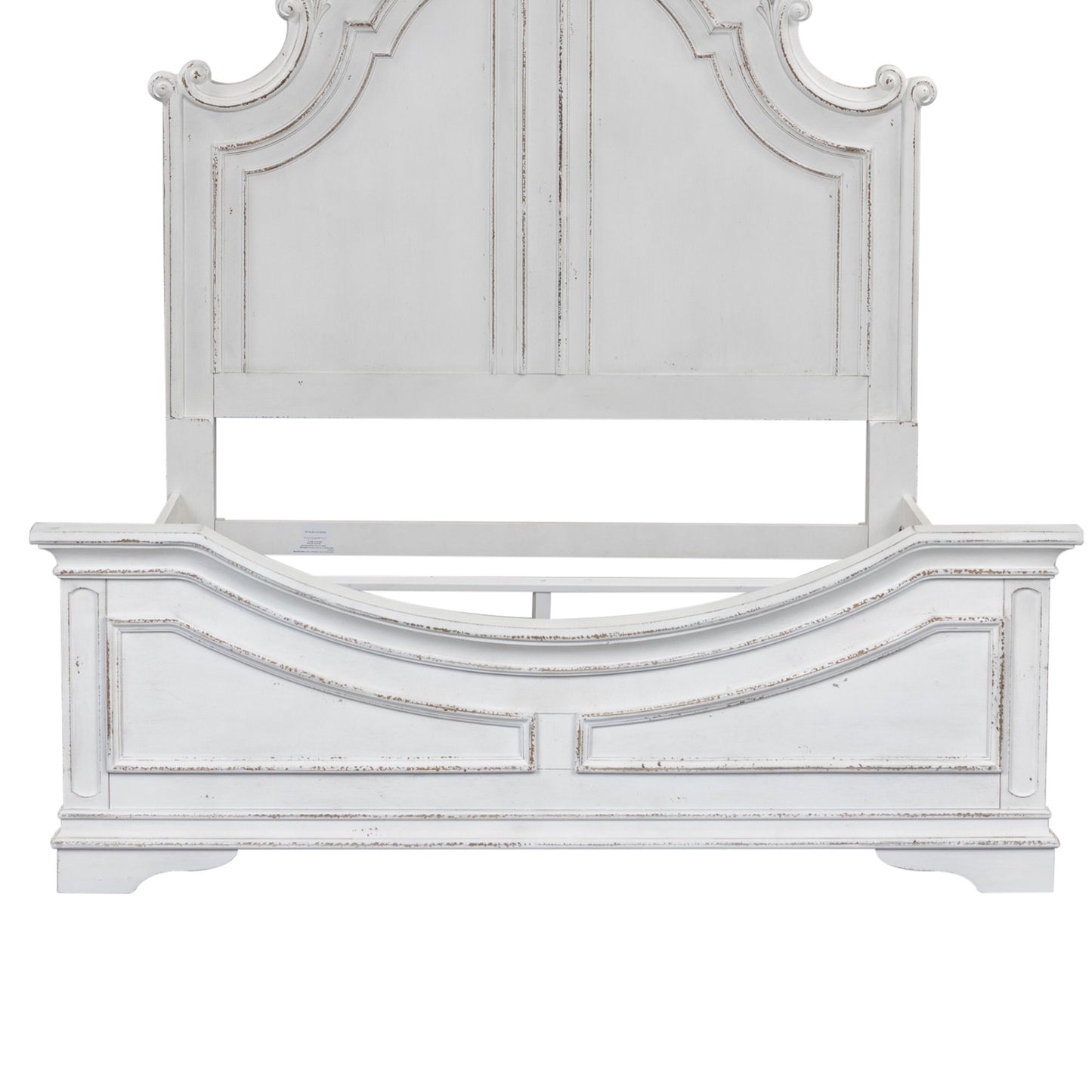 Magnolia Manor - Queen Panel Footboard - Antique White