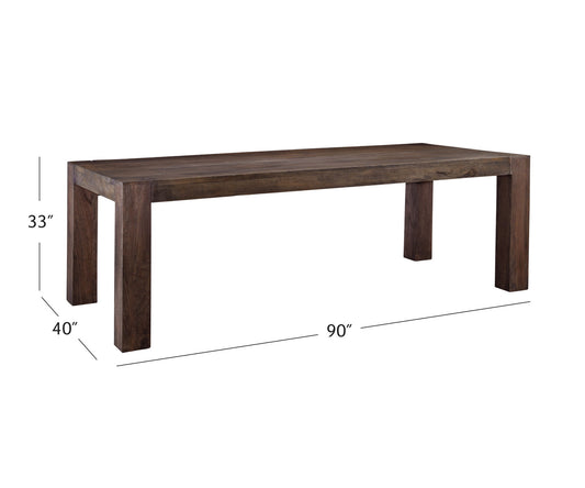 Walsh - Dining Table - Dark Brown
