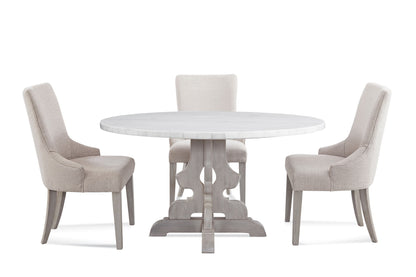 Delaney - Round Dining Base - Gray