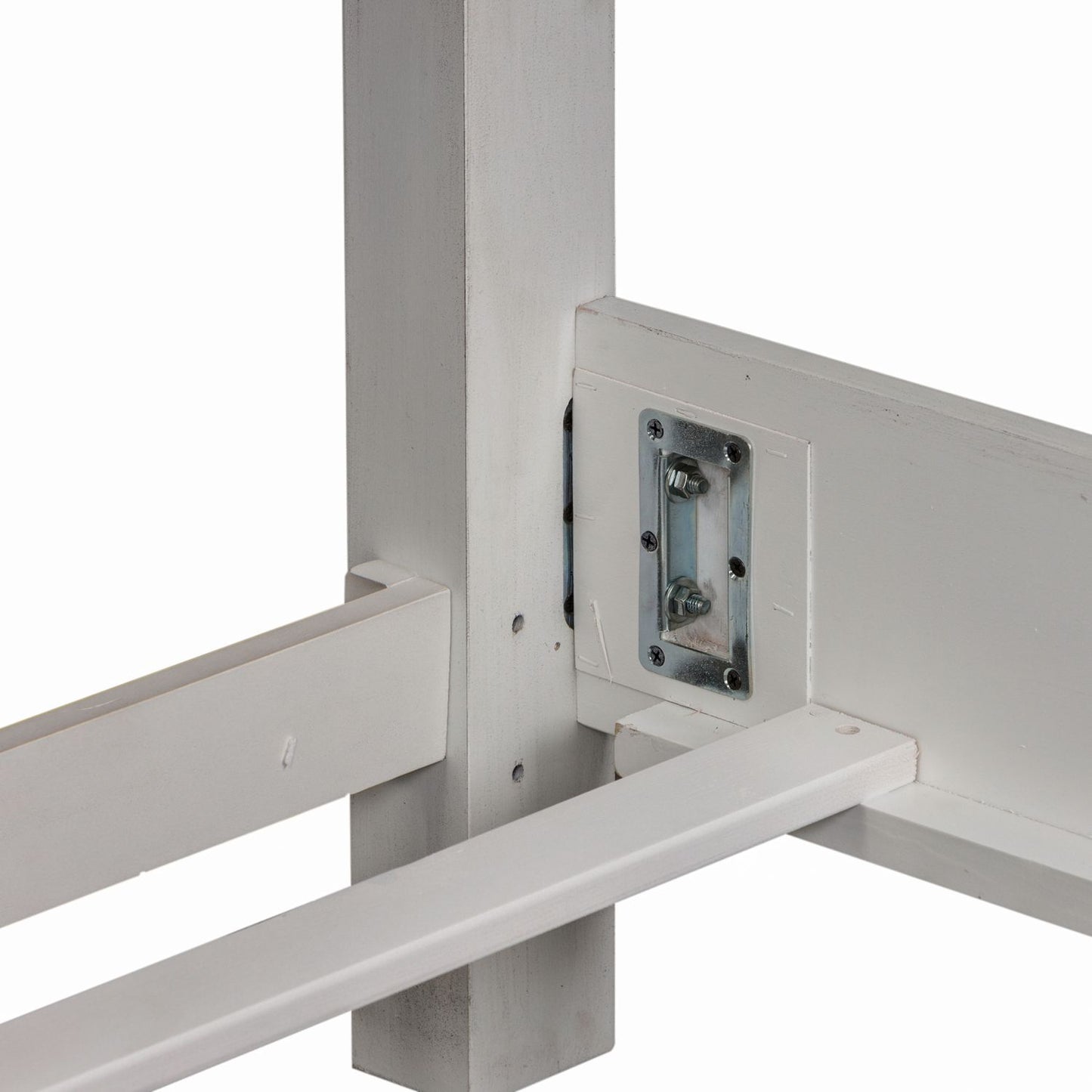 Abbey Park - Panel Bed Rails - Antique White