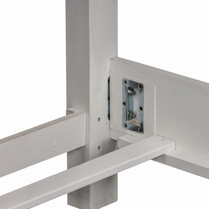 Abbey Park - Panel Bed Rails - Antique White