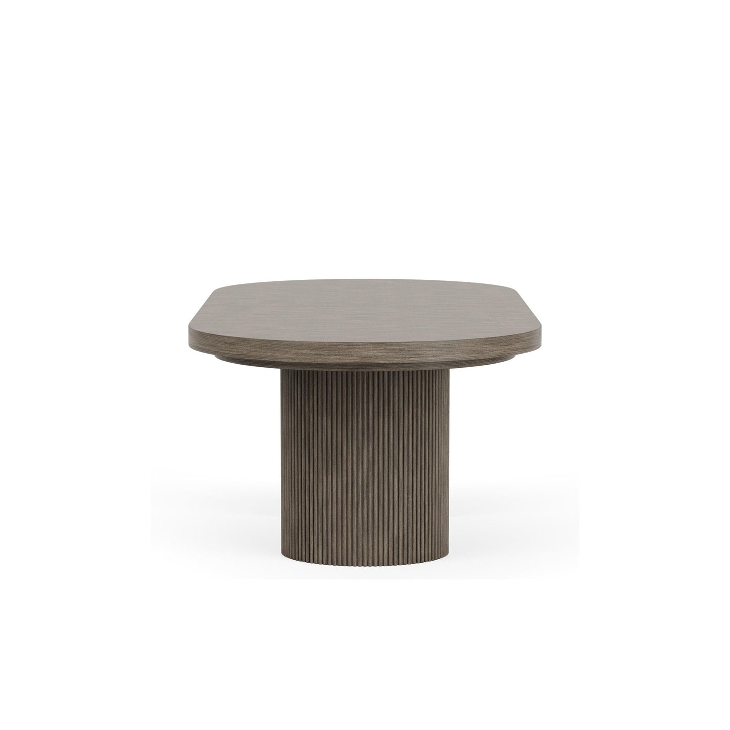 Sariel - Double Pedestal Dining Table Base - Dark Brown
