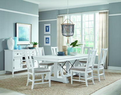 Heron Cove - Extendable Trestle Dining Table Set