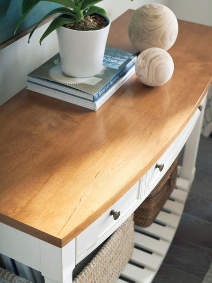 Laguna - Temple Bowfront Console Table