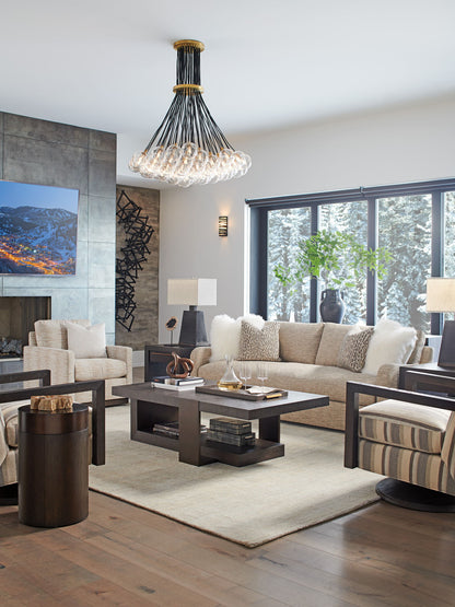 Park City - Quarry Rectangular Cocktail Table - Dark Brown