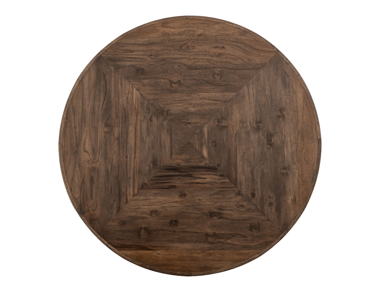 Balam - Round Table Top - Dark Brown